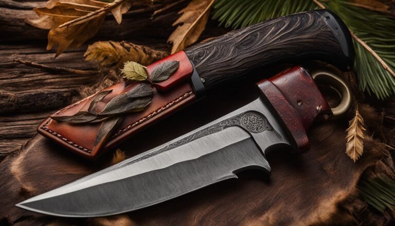 Buck hunting knife