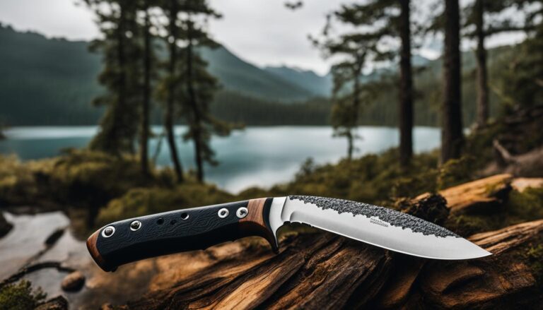 Camping fishing knife