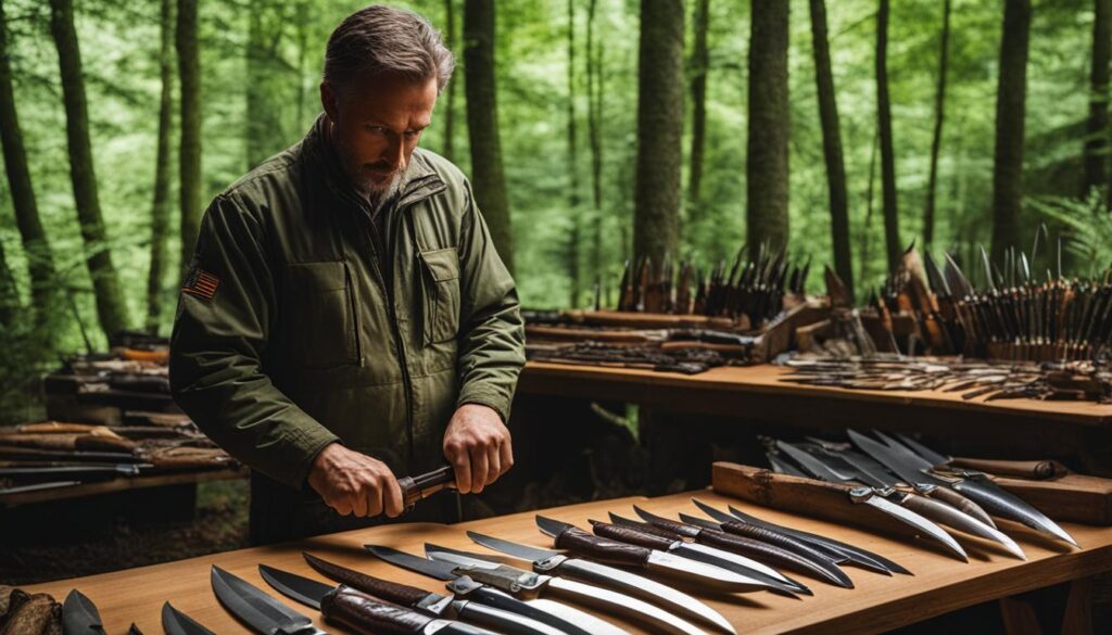 Choosing a hunting knife