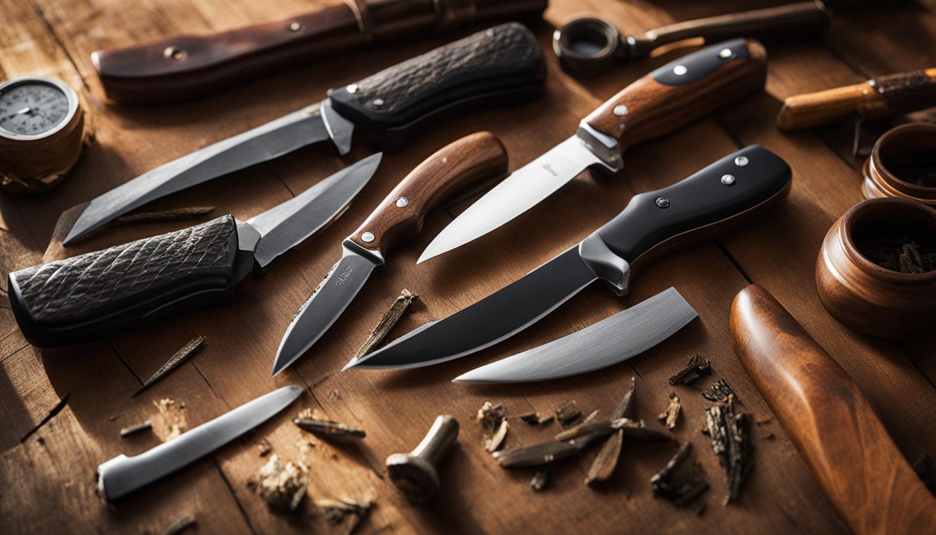 Choosing hunting knife weight