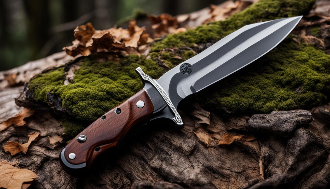 Compact hunting knife