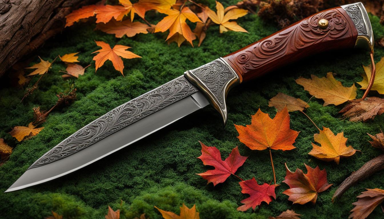 Custom hunting knife