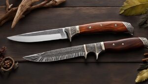 Custom hunting knives