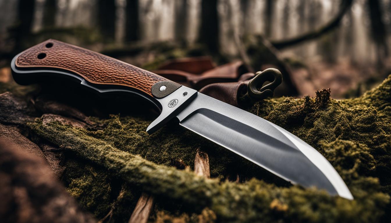 Deer hunting knife