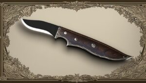 Ergonomic hunting knife weight