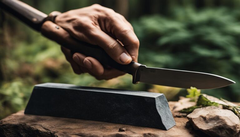 Expert hunting knife maintenance