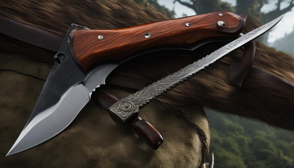 Gut Hook Hunting Knife