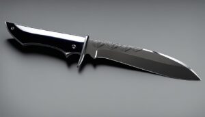 Gut hook hunting knife