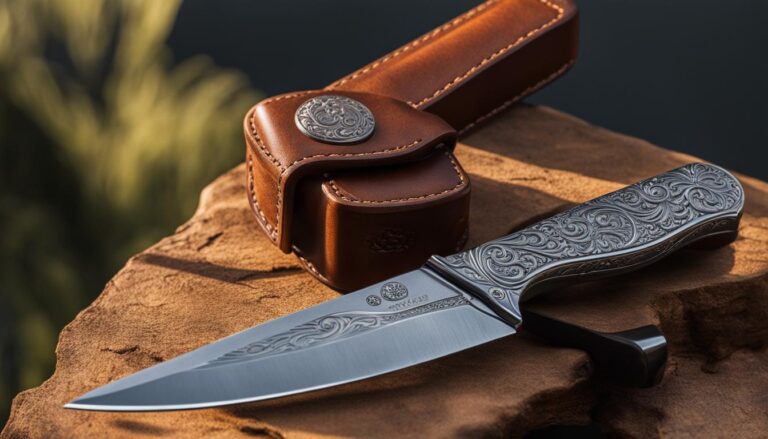 High-end hunting knife