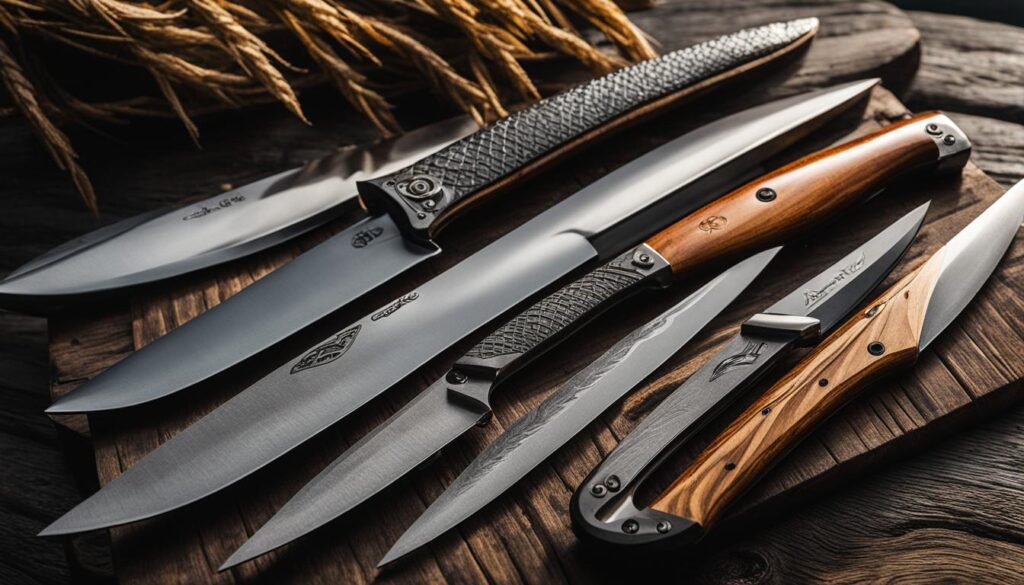 High-end tactical fishing knives