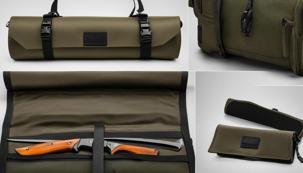 Hunting Knife Storage Roll