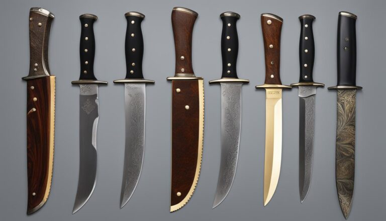 Hunting knife blade length