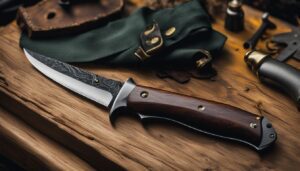 Hunting knife corrosion prevention