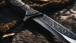 Hunting knife edge strength