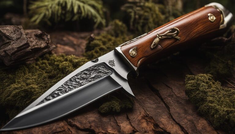 Hunting knife for deer