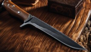 Hunting knife for skinning