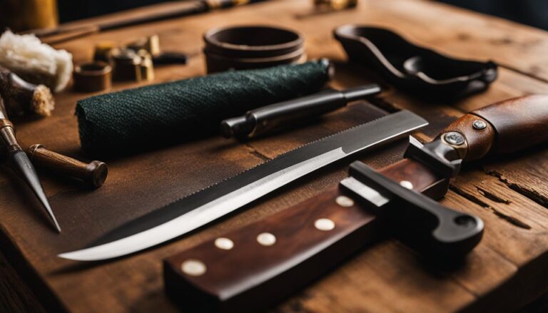 Hunting knife maintenance tips