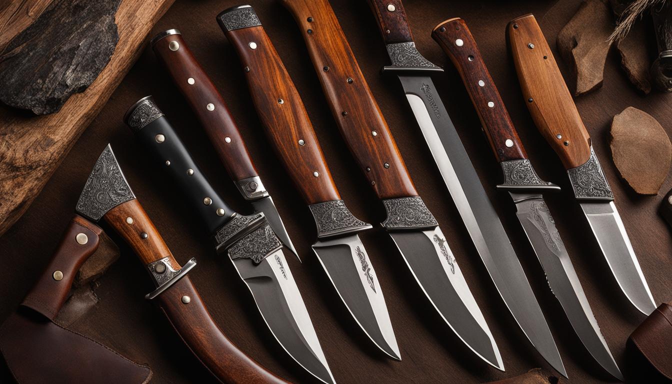 Hunting knife set