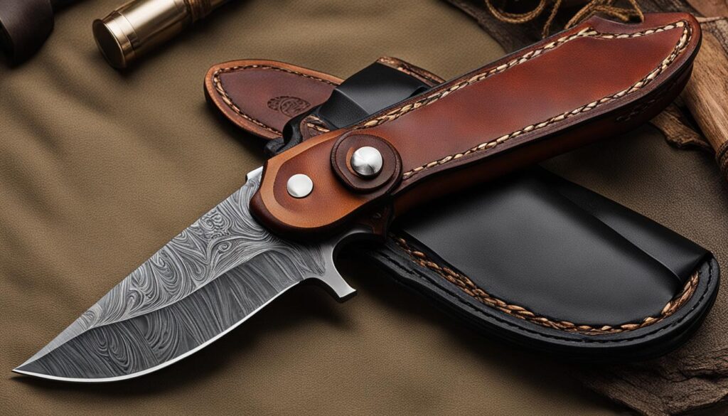 Hunting knife sheath