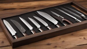 Hunting knife storage hangers