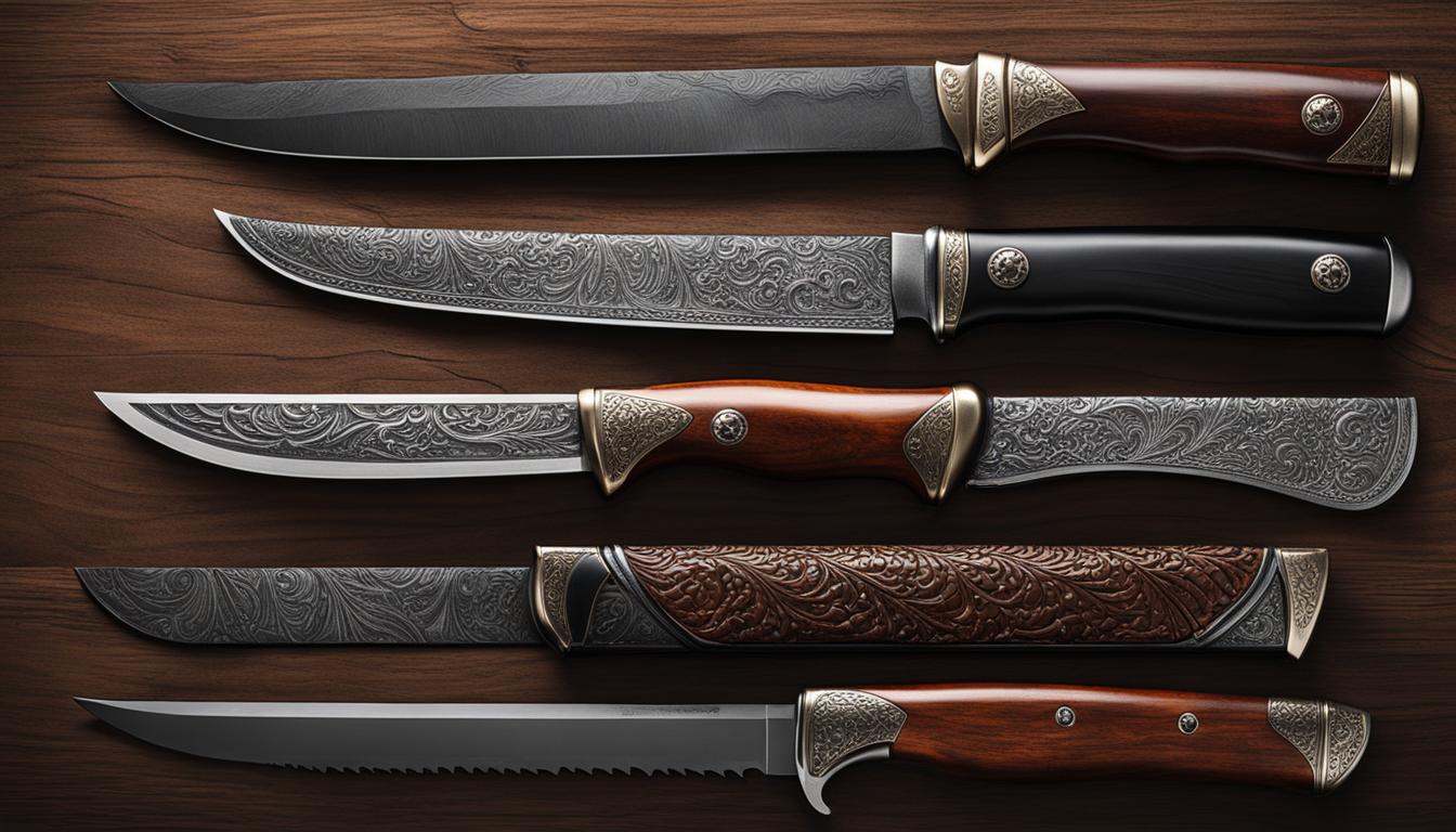 Hunting knife storage solutions