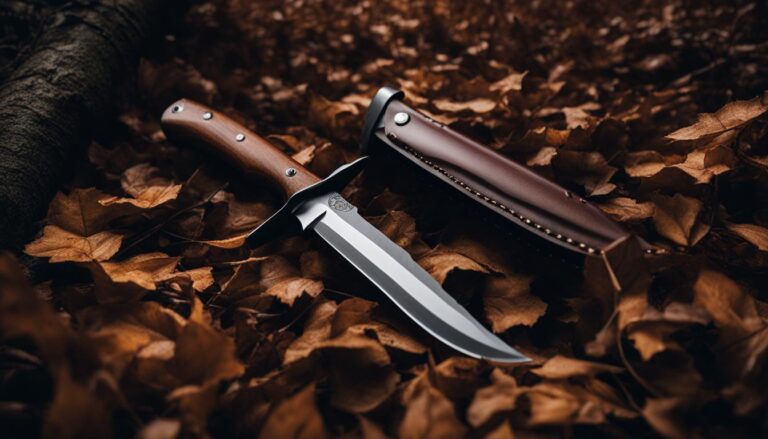 Hunting knives for camping