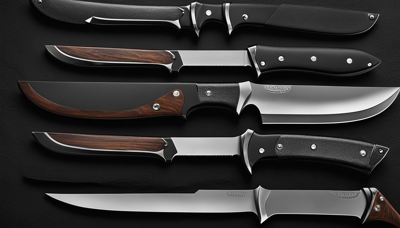 Hunting knives for skinning