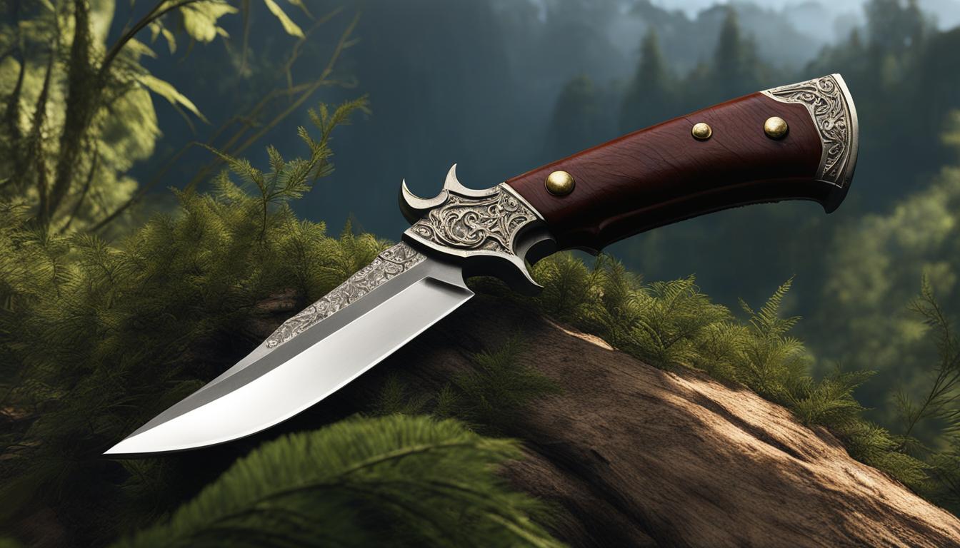 Hunting knives with gut hook