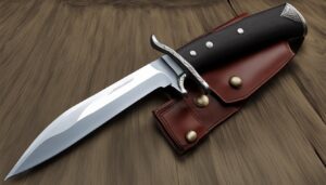 Hunting knives with sheath