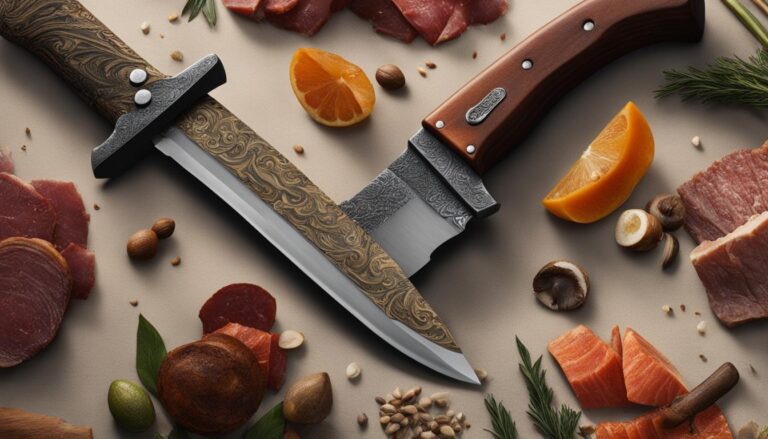 Lightweight hunting knives