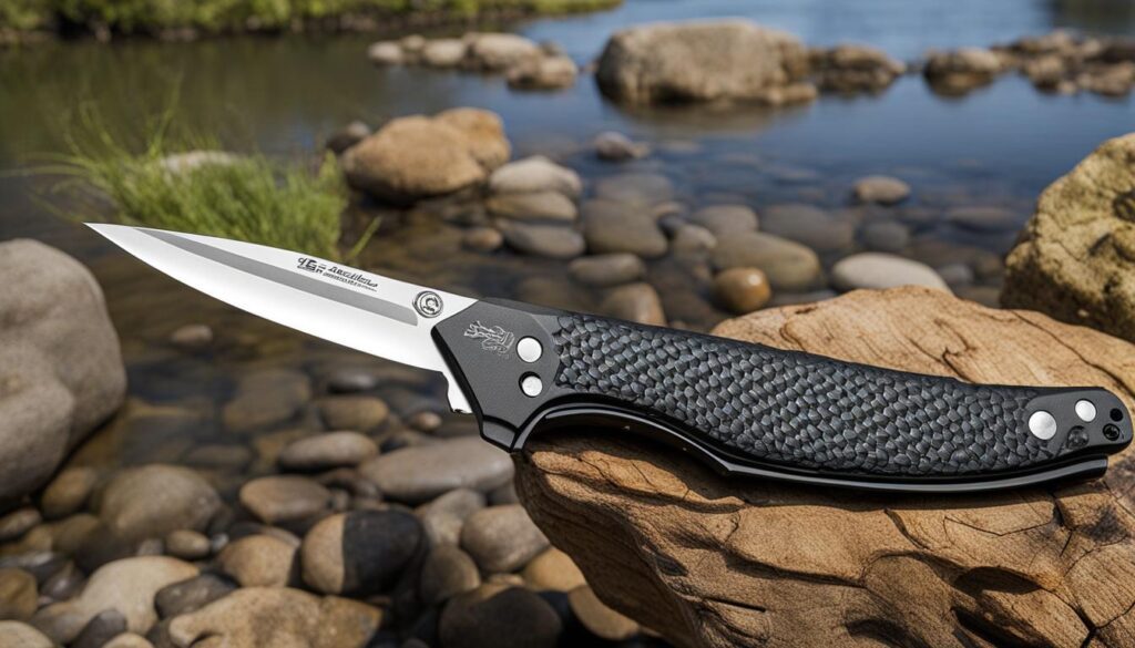 MKC Stonewall Skinner Automatic Fishing Knife