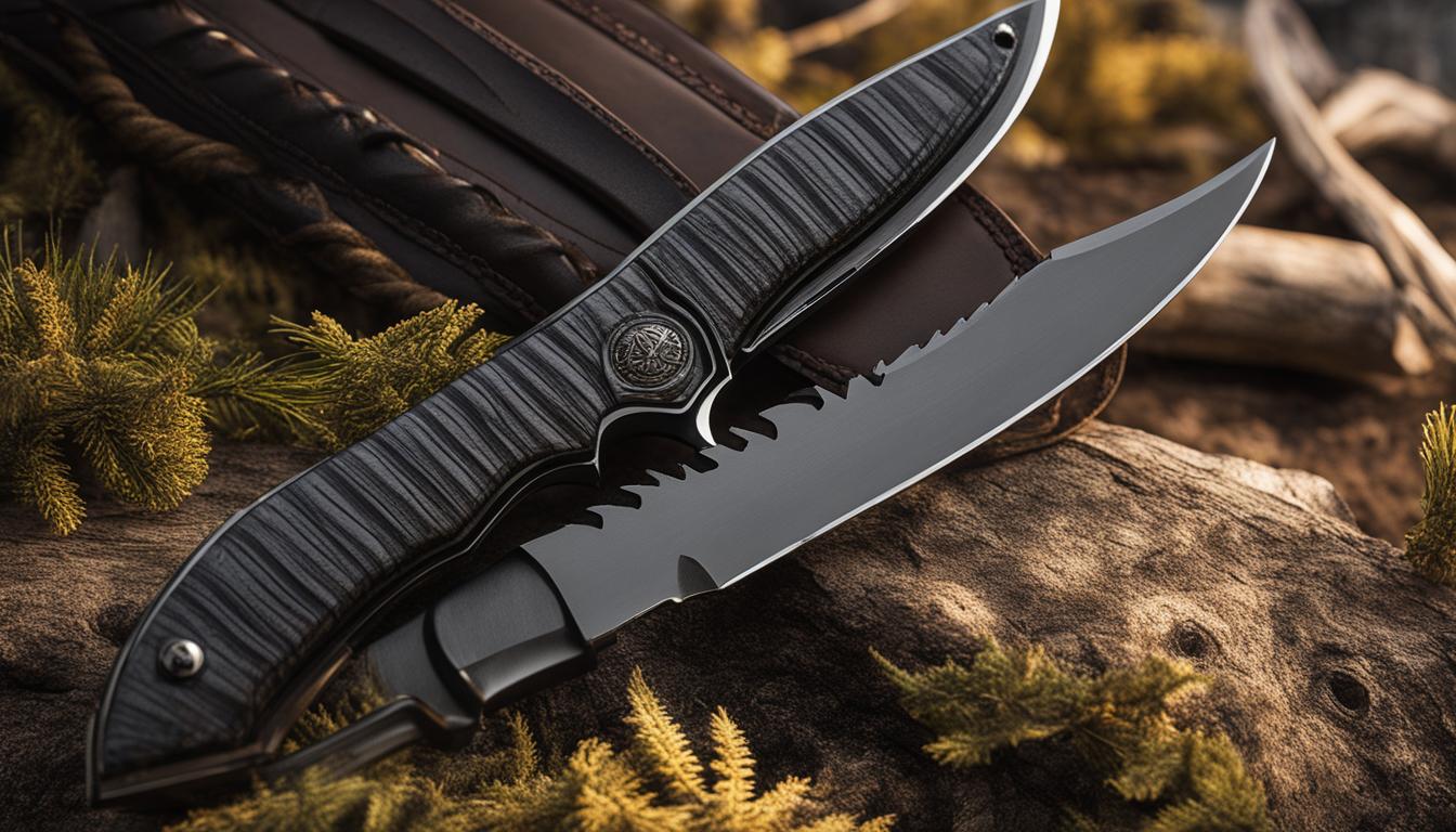 Modern hunting knife designs