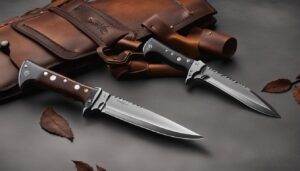 Modern hunting knives for survivalists