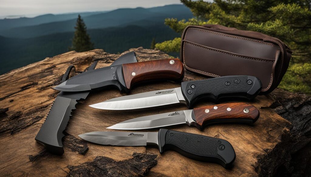 Outdoor Edge WildPak 8-Piece Hunting Knife Set