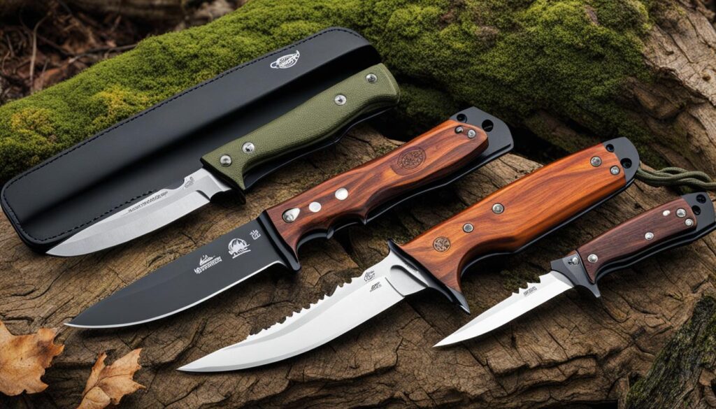 Outdoor Edge WildPak 8-Piece Hunting Knife Set