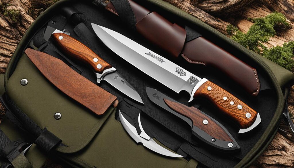 Outdoor Edge WildPak Hunting Knife Set