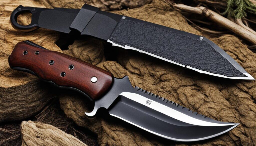 Outdoor survival knife