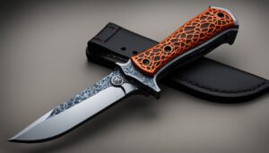 Performance of modern hunting knife handles