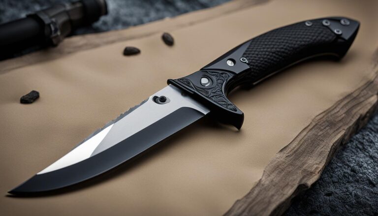 Safety features in modern hunting knives