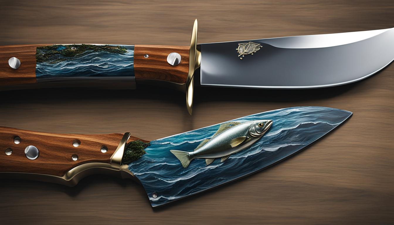 Saltwater fishing knife