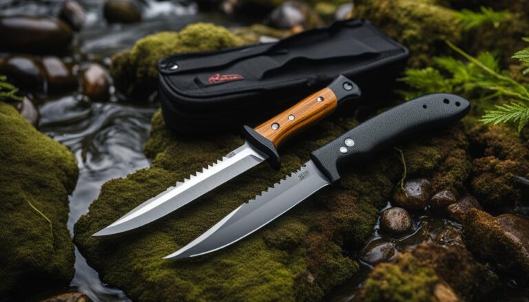 Survival fishing knife