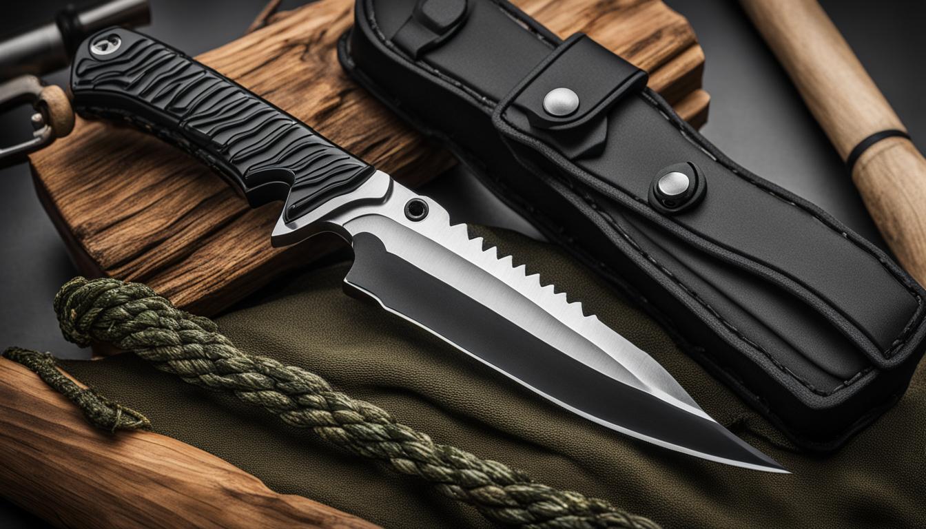 Tactical fishing knife