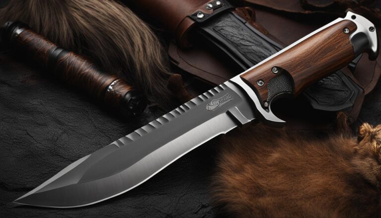 Tactical hunting knife