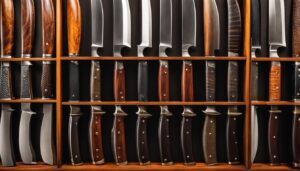 Traditional hunting knife styles