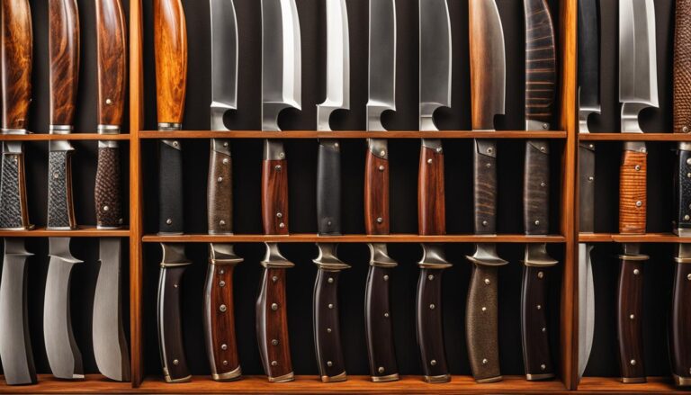 Traditional hunting knife styles