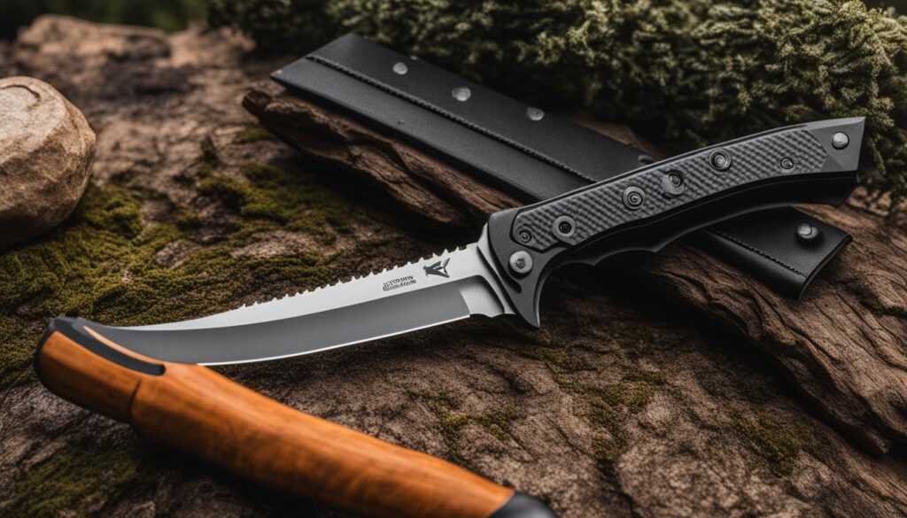 Versatility of serrated knives