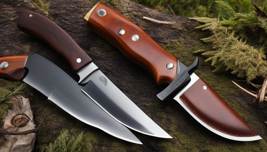 bushcraft knife vs traditional hunting knife