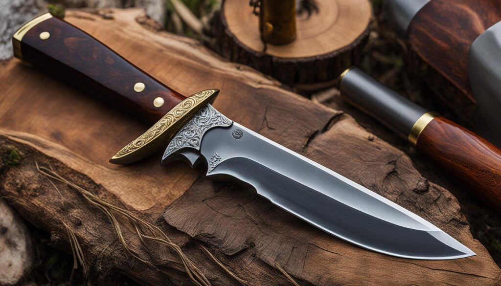 handmade hunting knife