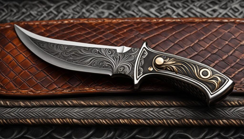 hunting knife handle material