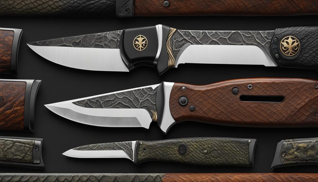 hunting knife handle materials